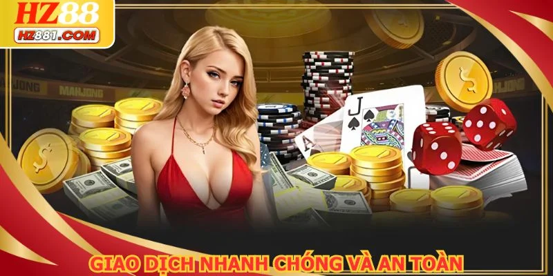 Hệ thống xử lý yêu cầu giao dịch nhanh chóng và an toàn